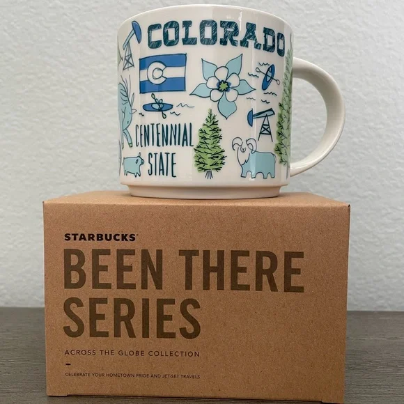 NWT! ⭐️ Starbucks • “BEEN THERE SERIES” 14oz COLORADO Collectible Mug - Picture 1 of 16